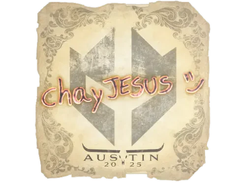 Sticker | chayJESUS | Austin 2025