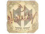 Sticker | noway | Austin 2025