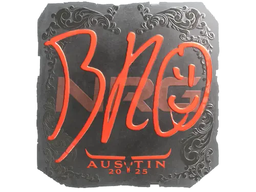 Sticker | br0 (Foil) | Austin 2025 Sticker | br0 (Foil) | Austin 2025