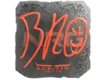 Sticker | br0 (Foil) | Austin 2025