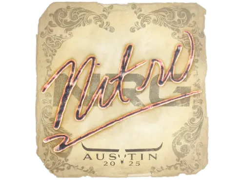Sticker | nitr0 | Austin 2025