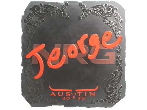 Sticker | jeorge (Foil) | Austin 2025