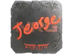 Sticker | jeorge (Foil) | Austin 2025