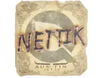 Sticker | nettik | Austin 2025