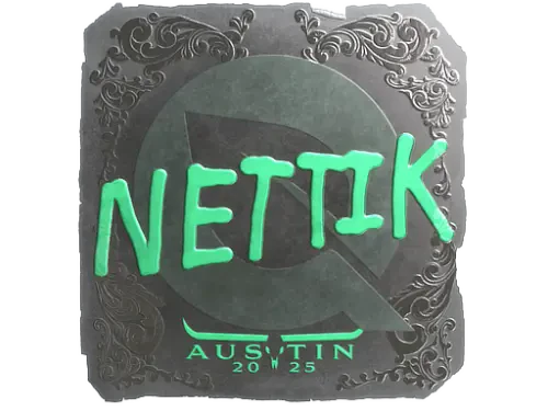 Sticker | nettik (Foil) | Austin 2025 Sticker | nettik (Foil) | Austin 2025