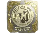 Sticker | hampus (Gold) | Austin 2025