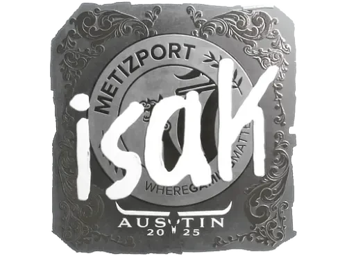 Sticker | isak (Foil) | Austin 2025