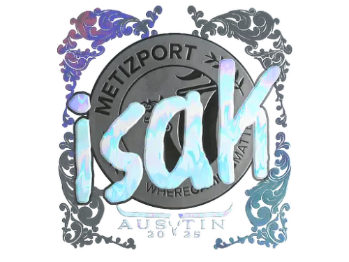 Sticker | isak (Holo) | Austin 2025
