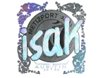 Sticker | isak (Holo) | Austin 2025
