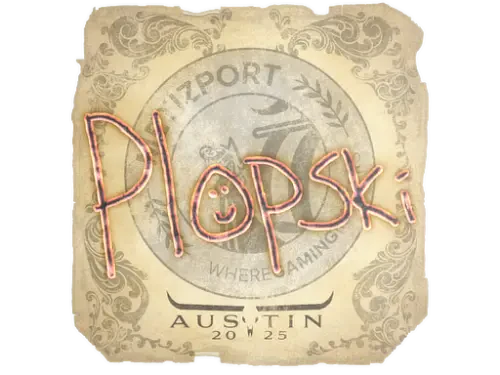 Sticker | Plopski | Austin 2025