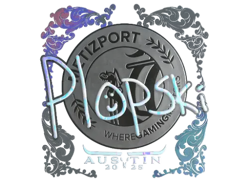 Sticker | Plopski (Holo) | Austin 2025 Sticker | Plopski (Holo) | Austin 2025