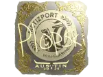 Sticker | Plopski (Gold) | Austin 2025