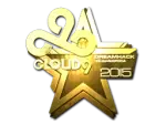 Sticker | Cloud9 (Gold) | Cluj-Napoca 2015