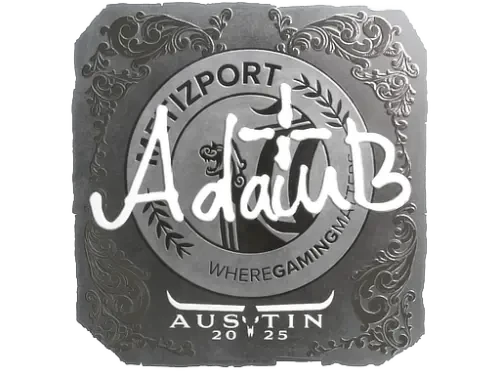 Sticker | adamb (Foil) | Austin 2025 Sticker | adamb (Foil) | Austin 2025