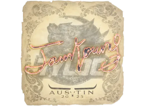 Sticker | JamYoung | Austin 2025