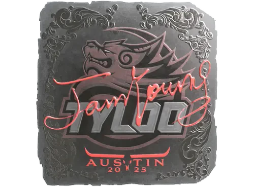 Sticker | JamYoung (Foil) | Austin 2025 Sticker | JamYoung (Foil) | Austin 2025