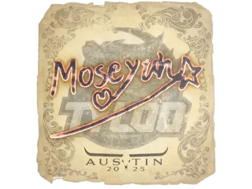 Sticker | Moseyuh | Austin 2025 Sticker | Moseyuh | Austin 2025