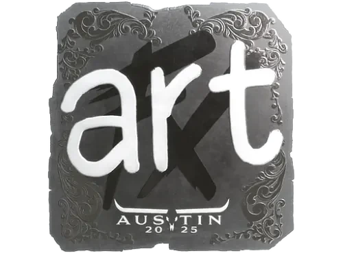 Sticker | arT (Foil) | Austin 2025 Sticker | arT (Foil) | Austin 2025