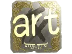 Sticker | arT (Gold) | Austin 2025