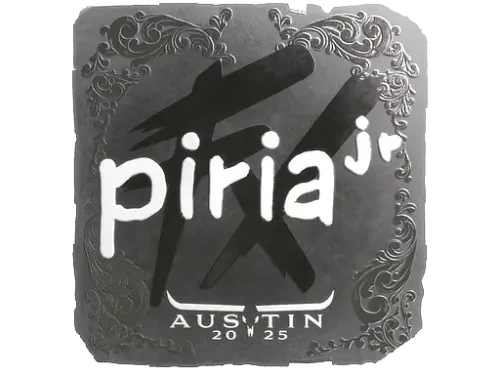 Sticker | piriajr (Foil) | Austin 2025