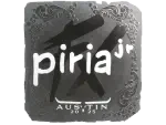 Sticker | piriajr (Foil) | Austin 2025