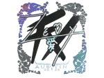 Sticker | zevy (Holo) | Austin 2025