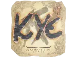 Sticker | kye | Austin 2025