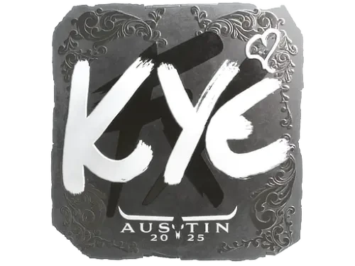 Sticker | kye (Foil) | Austin 2025 Sticker | kye (Foil) | Austin 2025