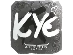 Sticker | kye (Foil) | Austin 2025