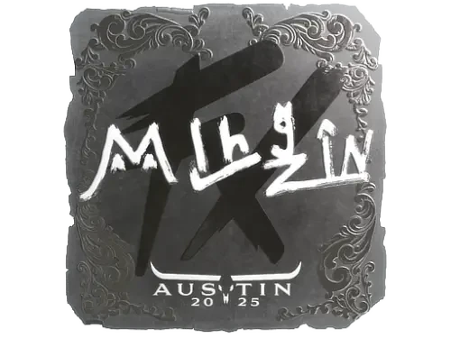 Sticker | mlhzin (Foil) | Austin 2025 Sticker | mlhzin (Foil) | Austin 2025