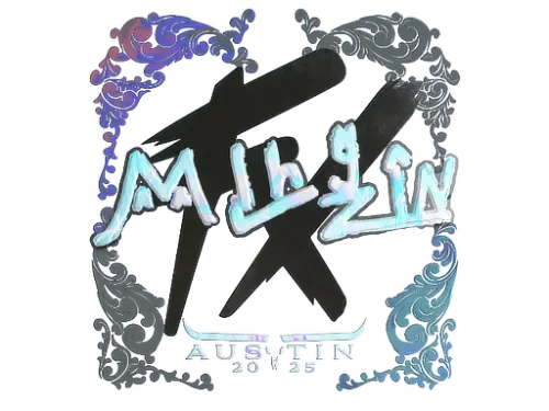 Sticker | mlhzin (Holo) | Austin 2025 Sticker | mlhzin (Holo) | Austin 2025