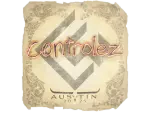 Sticker | controlez | Austin 2025