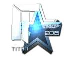 Sticker | Titan (Foil) | Cluj-Napoca 2015