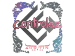 Sticker | controlez (Holo) | Austin 2025