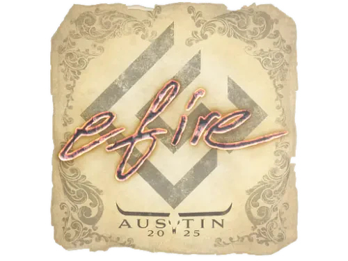 Sticker | efire | Austin 2025