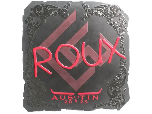 Sticker | ROUX (Foil) | Austin 2025 Sticker | ROUX (Foil) | Austin 2025