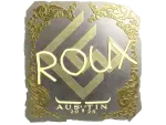 Sticker | ROUX (Gold) | Austin 2025