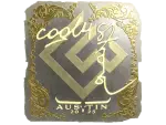 Sticker | cool4st (Gold) | Austin 2025