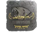 Sticker | westmelon (Foil) | Austin 2025