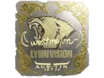 Sticker | westmelon (Gold) | Austin 2025