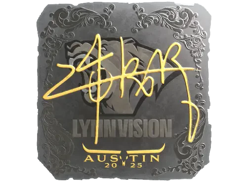 Sticker | z4KR (Foil) | Austin 2025