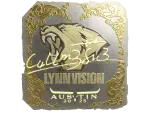 Sticker | C4LLM3SU3 (Gold) | Austin 2025