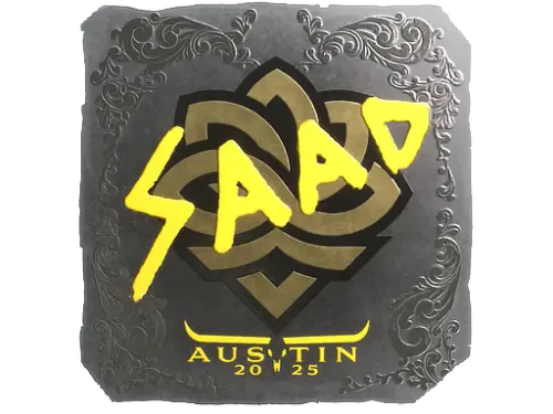 Sticker | saadzin (Foil) | Austin 2025 Sticker | saadzin (Foil) | Austin 2025