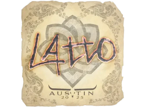 Sticker | latto | Austin 2025