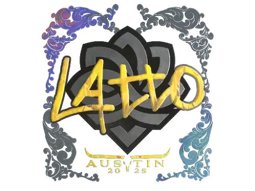 Sticker | latto (Holo) | Austin 2025 Sticker | latto (Holo) | Austin 2025