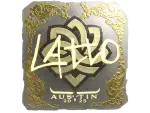 Sticker | latto (Gold) | Austin 2025