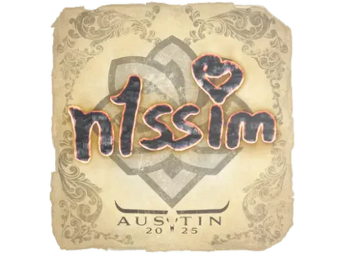 Sticker | n1ssim | Austin 2025 Sticker | n1ssim | Austin 2025