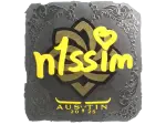 Sticker | n1ssim (Foil) | Austin 2025