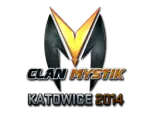 Sticker | Clan-Mystik (Foil) | Katowice 2014