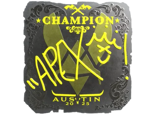 Sticker | apEX (Foil, Champion) | Austin 2025